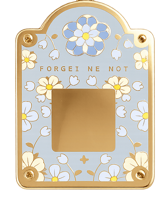 Forget Me Not keepsake front view