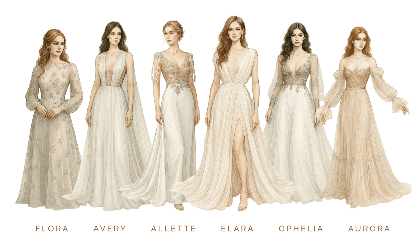 Interactive dress cards