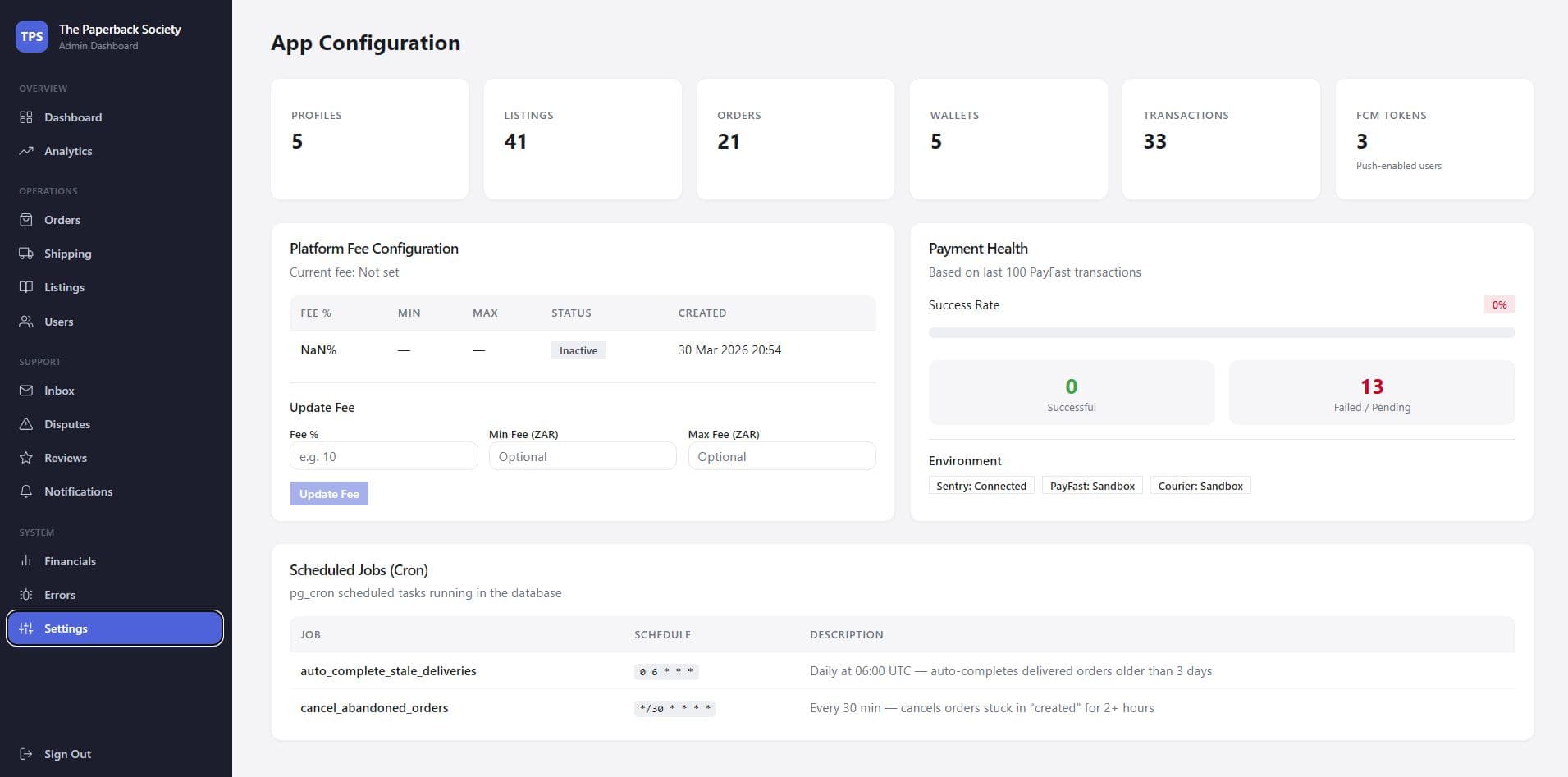 Settings that tell the truth