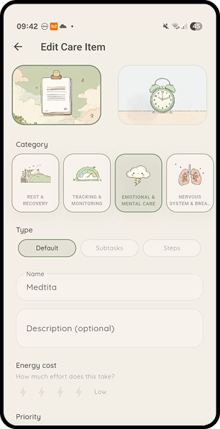 Build your care routine, schedule on your terms